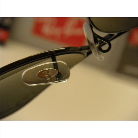 New Rayban Aviator 3025 Polarized Black/Green 58mm - Picture 5 of 8